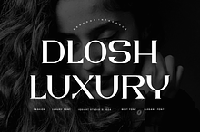 Dlosh Luxury - Elegant Serif Font