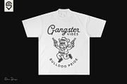 Cool Cowboy Bulldog Gangster Vibes, a Graphic by shaondesigns (Thumbnail 2 of 4)