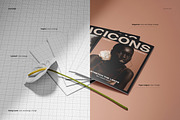 8.5x11 Magazine Mockup Set, a Books & Magazine Mockup by creatsy5 (Thumbnail 3 of 15)