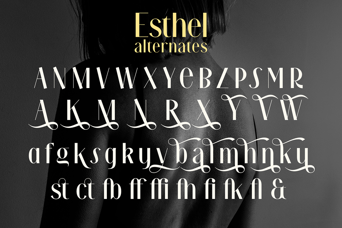 Esthel, a Sans Serif Font by Larin Type Co. (Photo 11 of 11)
