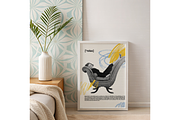 Minimal Bedroom Poster Frame Mockup, a Product Mockup by MockupWizard (Thumbnail 4 of 5)