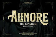 Alinore Display Typeface Font LS, a Sans Serif Font by Storytype Studio (Thumbnail 1 of 15)