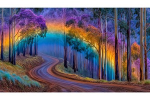 A vibrant, densely packed tropical, a Nature Photo by ZinetroN