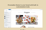 Food Blog WordPress Theme OREGANO, a WordPress Template by KOBA themes (Thumbnail 5 of 6)