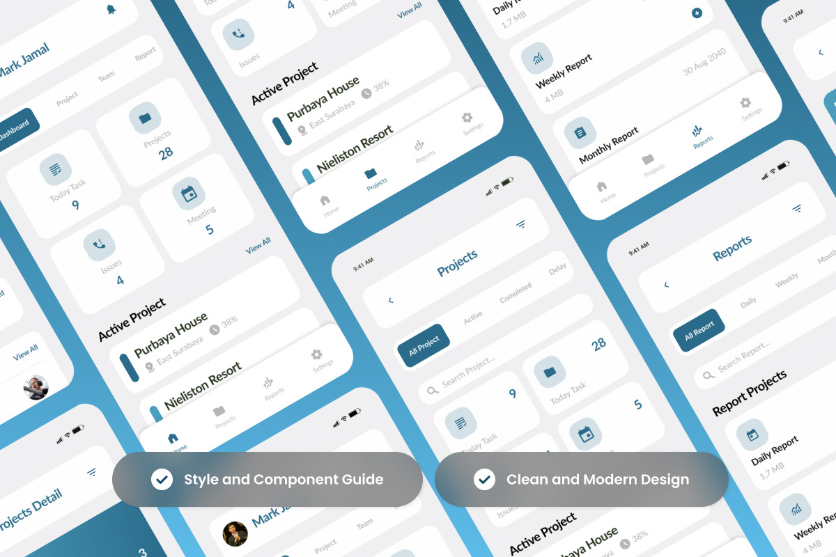 Mbangun - Smart Construction App preview 3