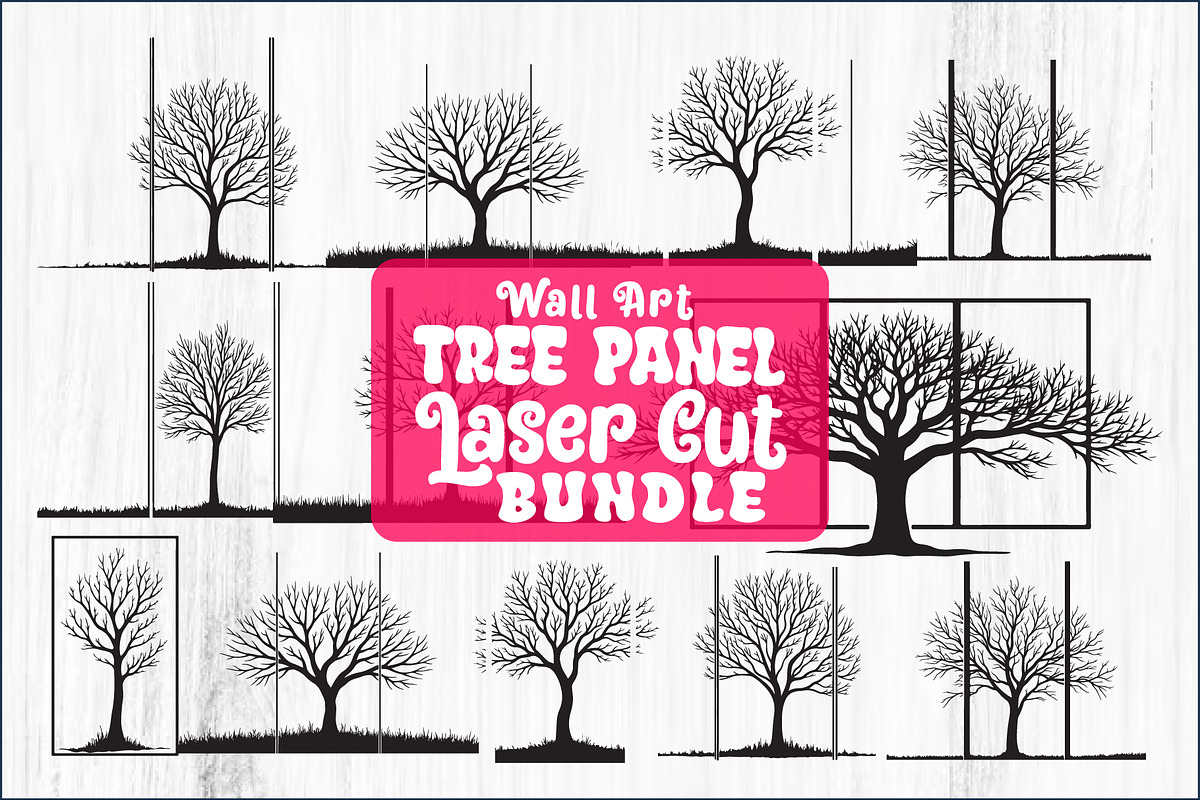 Multi-Panel Tree Silhouette Laser, a Graphic by Creativeshirt (Photo 1 of 9)