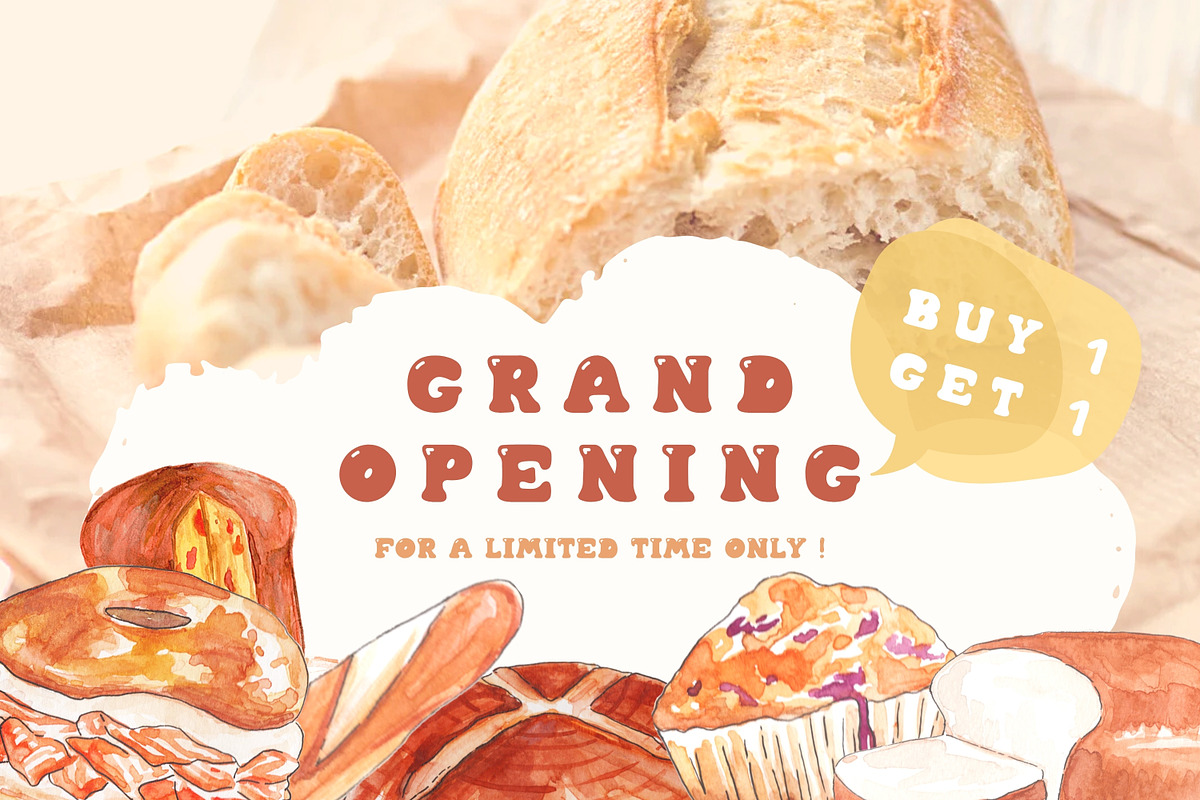 Bubble Display Font - Caramel Soda, a Handwritten Font by ZoloDesignHub (Photo 8 of 9)