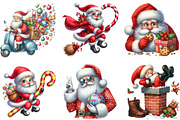Funny Christmas Santa Sublimation, an Illustration by DreamArtGraphic (Thumbnail 3 of 3)