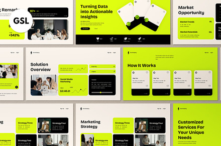 White Data Analyst Google Slide, a Presentation Template by graphicook