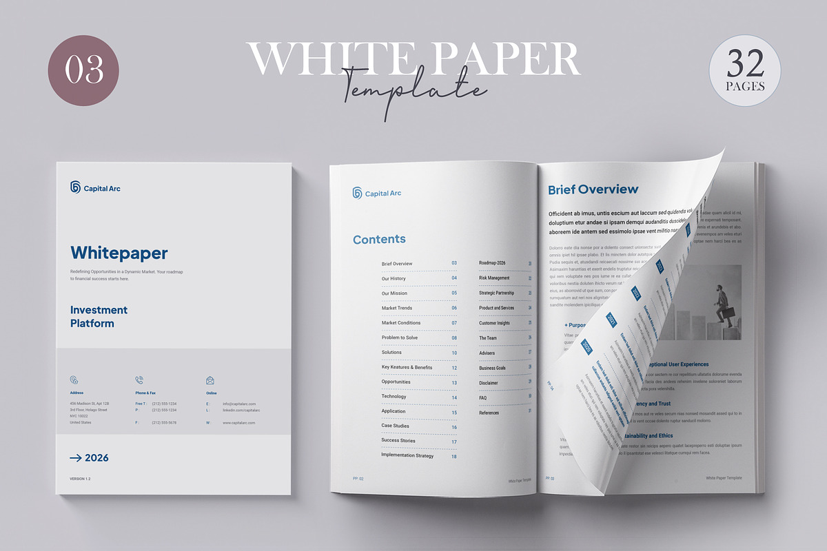 White Paper Bundle, a Brochure Template by Orcshape Studio (Photo 14 of 29)