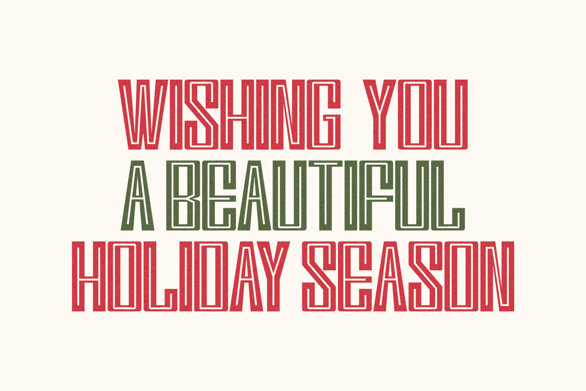 Dancing Holiday - Outline Display, a Sans Serif Font by Pian45 Studio (Photo 2 of 6)