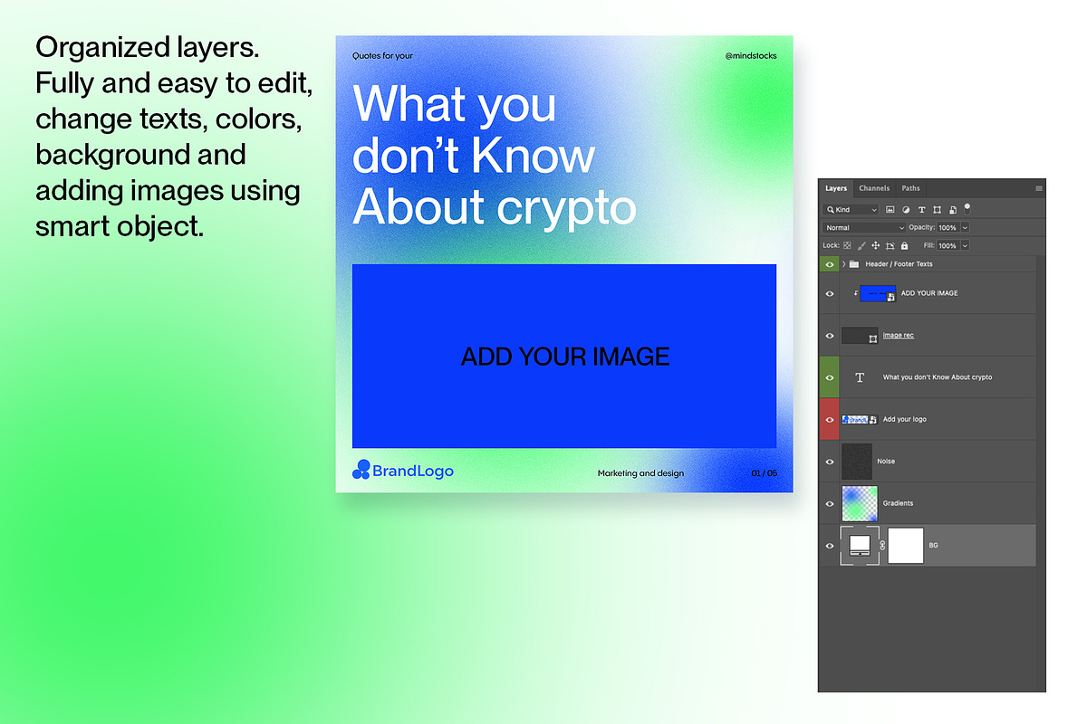 Arione Instagram template pack, a Social Media Template by MindMuse (Photo 8 of 9)