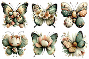 Whimsical Easter Butterfly Clipart, an Illustration by Daily.Designs (Thumbnail 6 of 8)