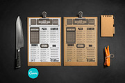 Vintage Food Menu Template, a Flyer Template by iloveTemplate (Thumbnail 1 of 2)