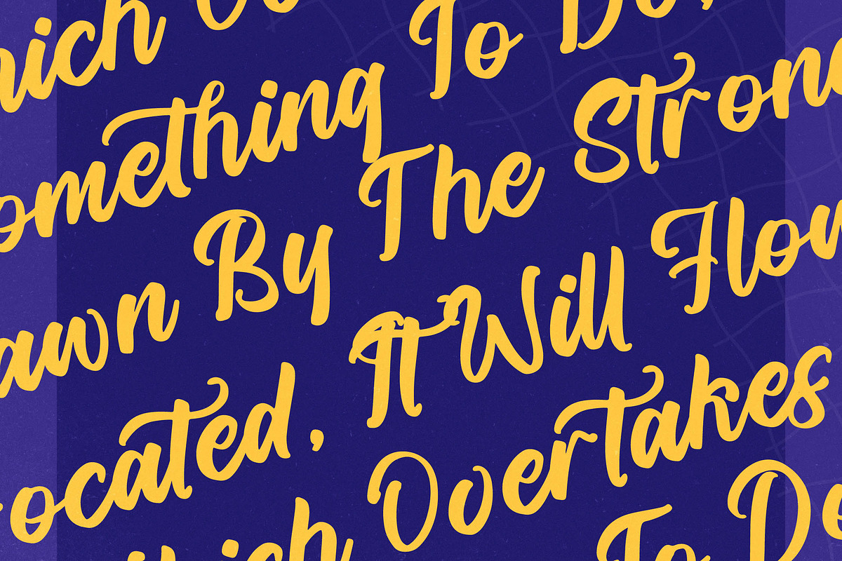 Restock Funkys Bold Script Font preview 6