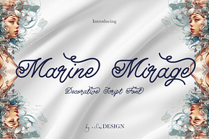 Marine Mirage Font
