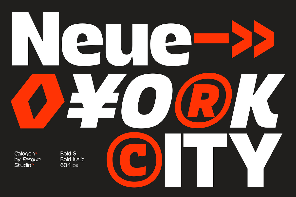 Calogen, a Sans Serif Font by Fargun Studio (Photo 6 of 15)