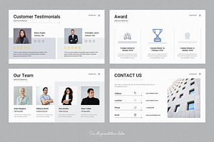 Company Profile Presentation CANVA