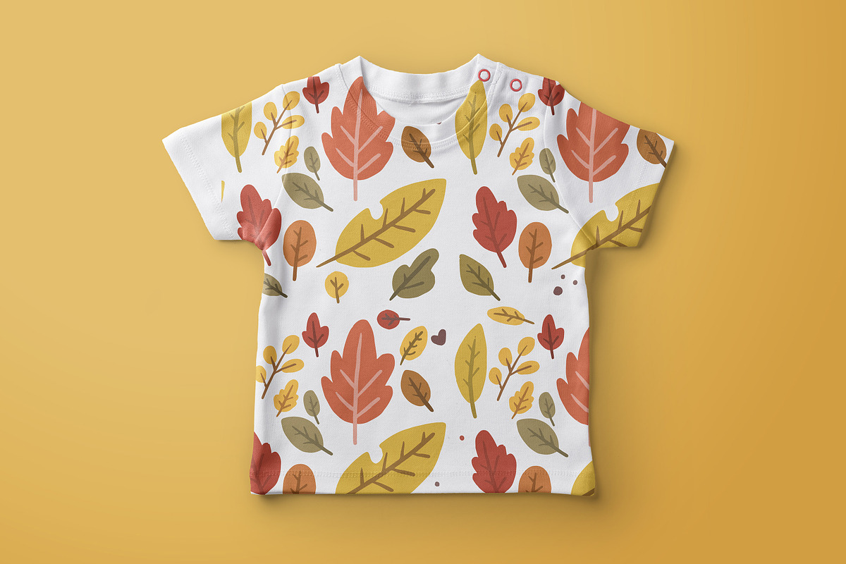 Autumn seamless pattern Vol 02, a Pattern Graphic by RizkaNurfazrina (Photo 3 of 7)