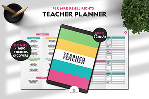 Teacher Planner, a Social Media Template by Nina Shaw