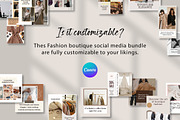 Fashion Canva Social Media Templates, a Social Media Template by Snapybiz (Thumbnail 3 of 9)