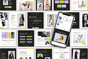 150 Animated Canva Instagram Pack, a Social Media Template by TheBrightGrap (Thumbnail 4 of 11)