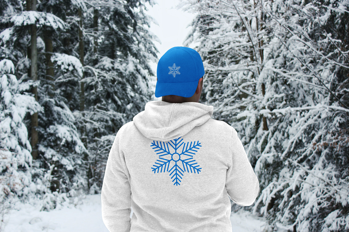 10 Snowflakes Line Graphic Elements, an Object Graphic by romanlypovyi (Photo 5 of 5)