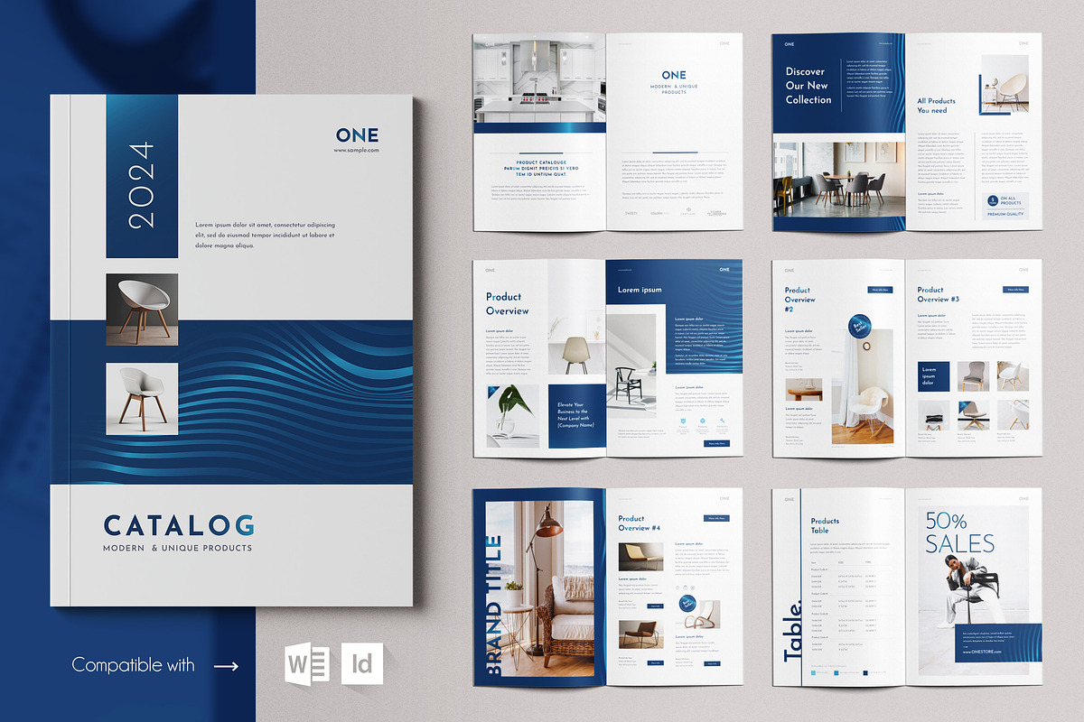 Catalogue Template | 20 Pages, a Brochure Template by BrochuresFactory (Photo 1 of 7)