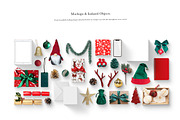 02_Traditional Christmas Scene, a Books & Magazine Mockup by Kzara Visual Concepts (Thumbnail 2 of 7)