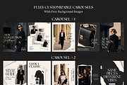 Fashion Instagram Templates, a Social Media Template by Arslan (Thumbnail 4 of 8)