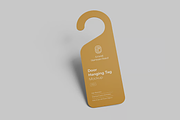 Door Hanger Mockup Set, a Household Mockup by graphicsauce (Thumbnail 3 of 4)