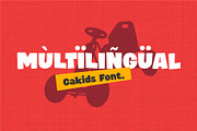 Cakids – Playful Comic Font, a Sans Serif Font by Salamahtype (Thumbnail 7 of 8)