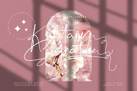 Krittany Signature Business Font
