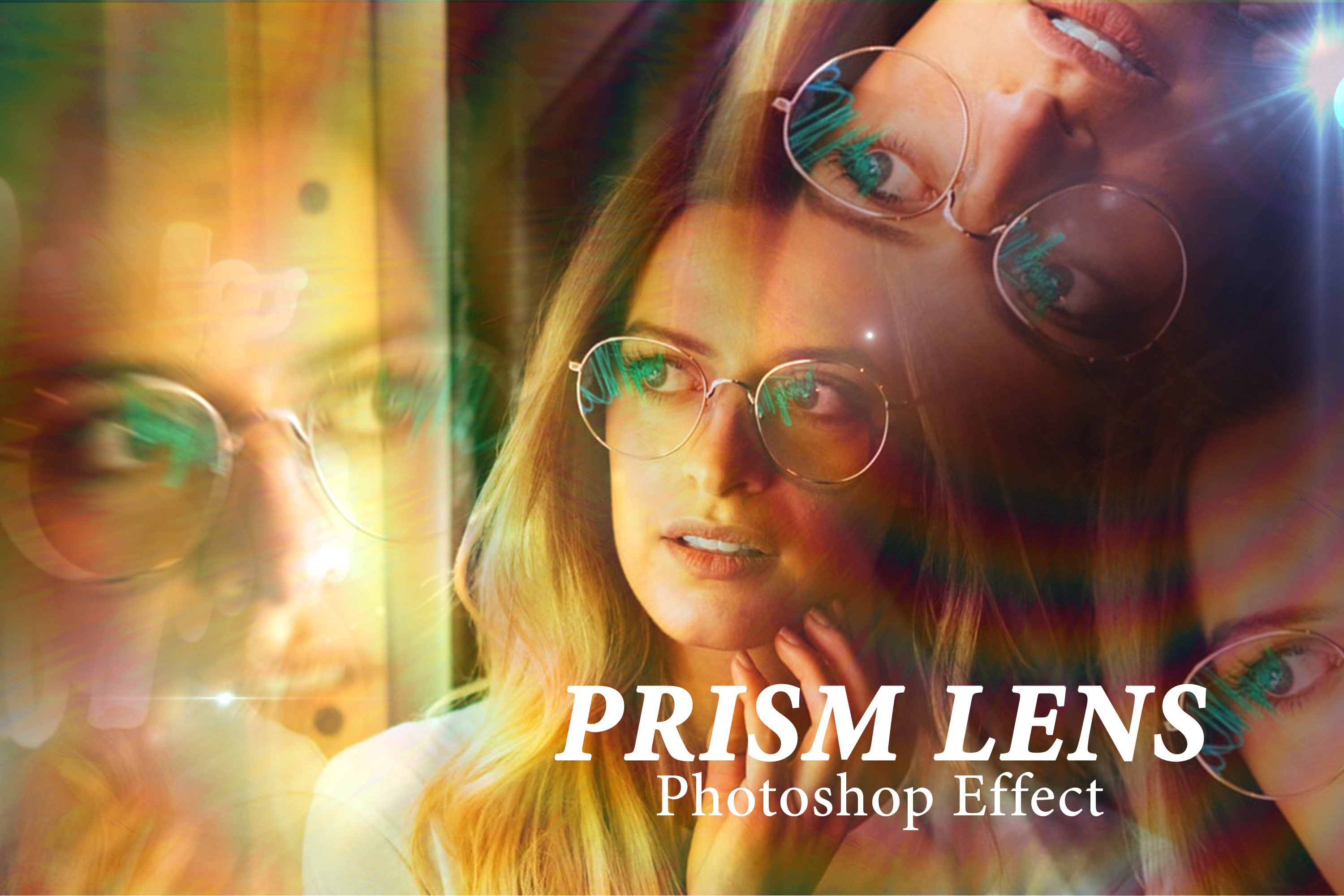 Prism Lens Photoshop Effect | Creative Market