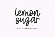 Lemon Sugar | Cute Script Font, a Script Font by KA Designs (Thumbnail 1 of 10)
