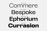 Selqova | Sans serif family, a Sans Serif Font by InkwellTypeCo (Thumbnail 7 of 18)