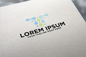 Biotechnology Letter T logo design, a Branding & Logo Template by REDVY CREATIVE
