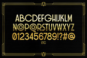 Seahoarse Art Deco Display Fonts, a Font by Juru Rancang Studio (Thumbnail 2 of 8)