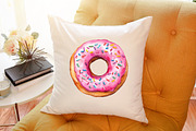 Junk Food Watercolor Clipart, an Illustration by Sublimation Artist (Thumbnail 6 of 6)