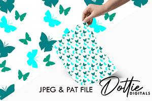 Butterfly Repeat Pattern