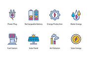 64 Power And Energy icons, an Outline Icon by vectorstank (Thumbnail 5 of 10)