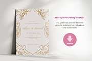 Elegant Wedding Invitation, an Invitation Template by cmatworks (Thumbnail 4 of 4)