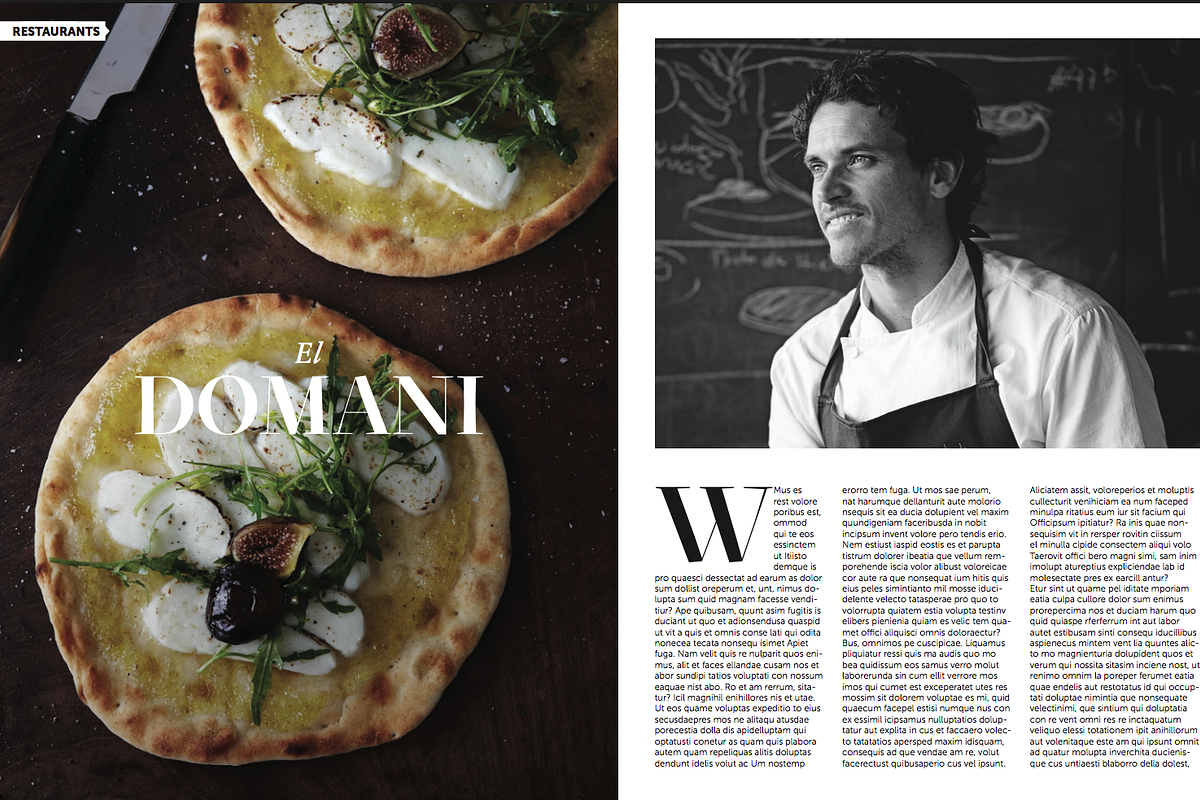 Magazine Indesign Template, a Magazine Template by ADD+ (Photo 8 of 8)