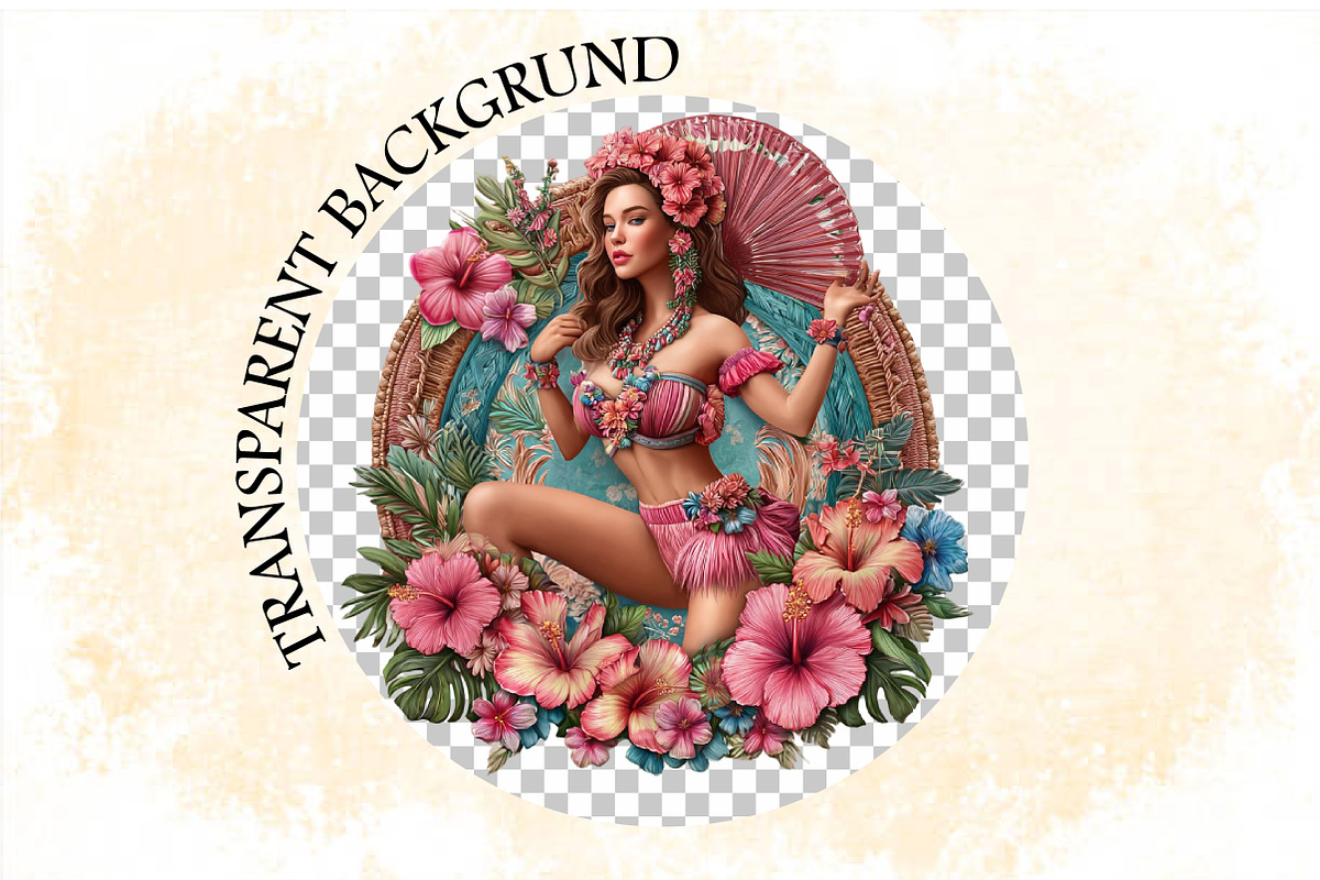 Summer Hawaii Clipart Bundle., an Illustration by SVGArt (Photo 8 of 9)