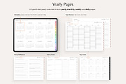 2025 Digital Planner iPad, a Graphic by Makii Templates (Thumbnail 4 of 10)