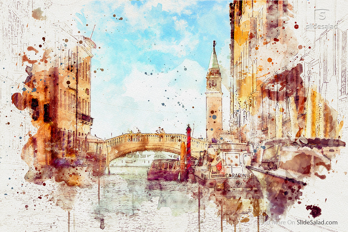 Watercolor Photoshop Mock-ups, an Action Add-On by SlideSalad (Photo 16 of 36)