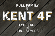 Kent 4F (Family), a Font by 4th february type foundry (Thumbnail 1 of 5)
