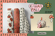 Kawaii Fall Pack - Illustrations, a Seasonal Illustration by DeniDiaz (Thumbnail 3 of 9)