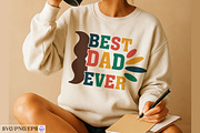 Best Dad Ever Father's Day SVG Desig, a Graphic by mh_arif (Thumbnail 2 of 4)