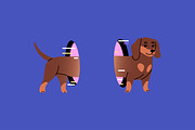 People teleport set, a Person Illustration by PaperTrident (Thumbnail 13 of 19)